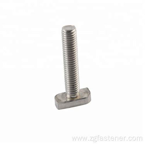 Custom Stainless Steel T Hammer Head T Bolts